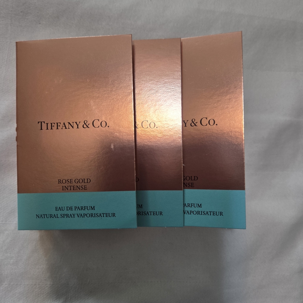 Tiffany & Co. Rose Gold Intense Set  Of 3